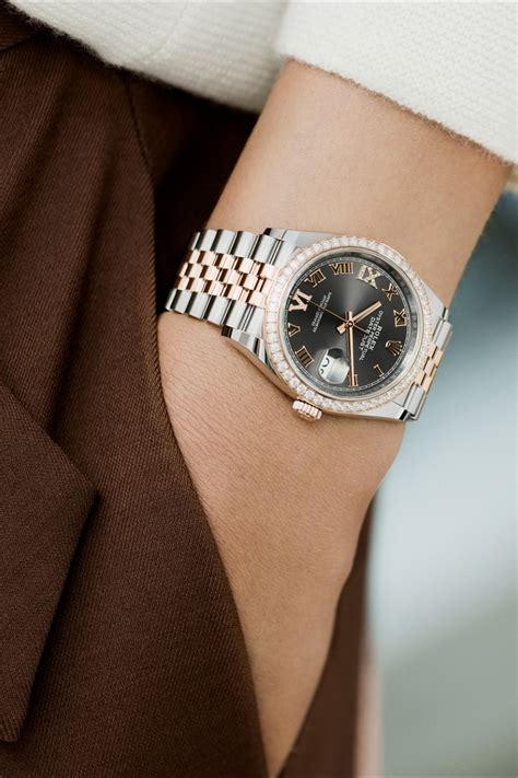 rolex everose lady datejust|Rolex Datejust 36mm on wrist.